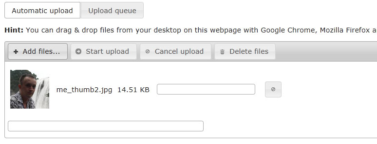 jQuery File Upload