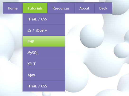 css3 menu4