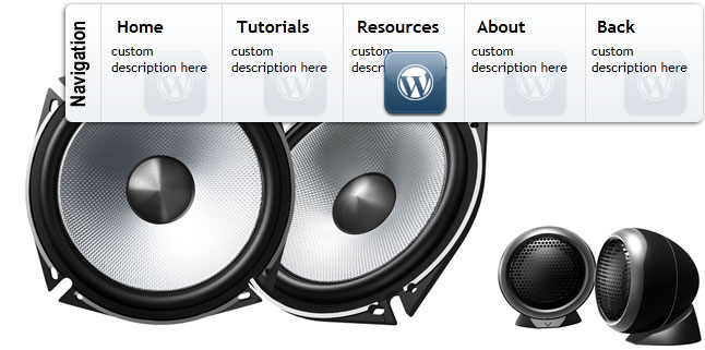 css3 menu5
