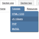 Creating CSS3/jQuery crossbrowser Dropdown menu #7 Creating CSS3/jQuery crossbrowser Dropdown menu #7