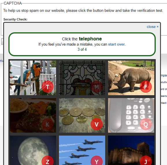 Confident CAPTCHA
