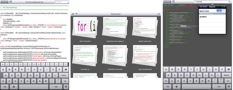 for i: Code Editor