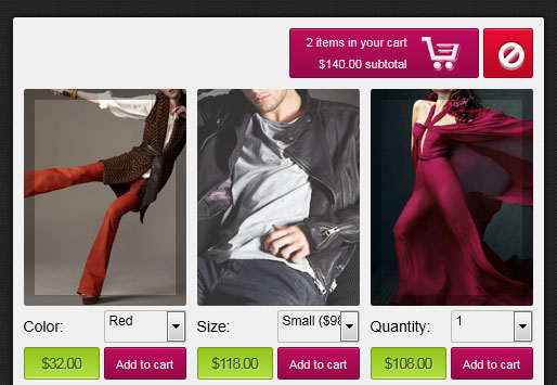 plum.Shop - A jQuery Shopping Cart