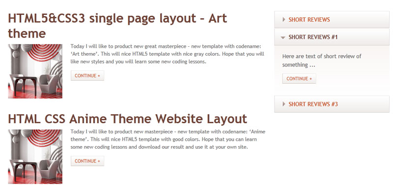 second content section