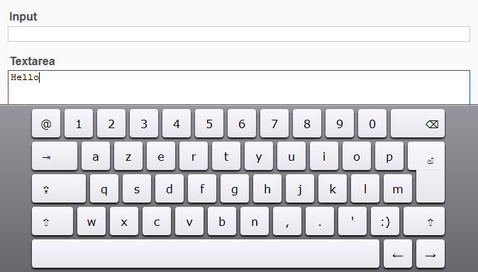 jQuery.keyboard