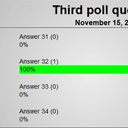Creating own ajax poll system Creating own ajax poll system