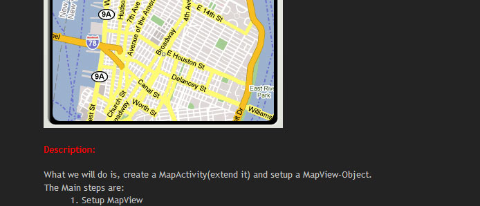 Basic Map-Application