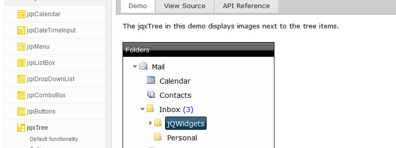 jQuery Widgets
