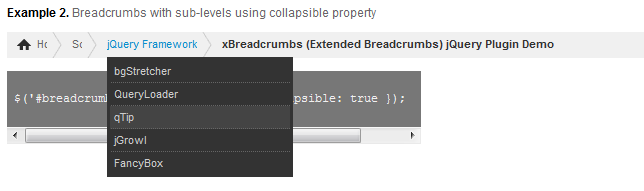 xBreadcrumbs