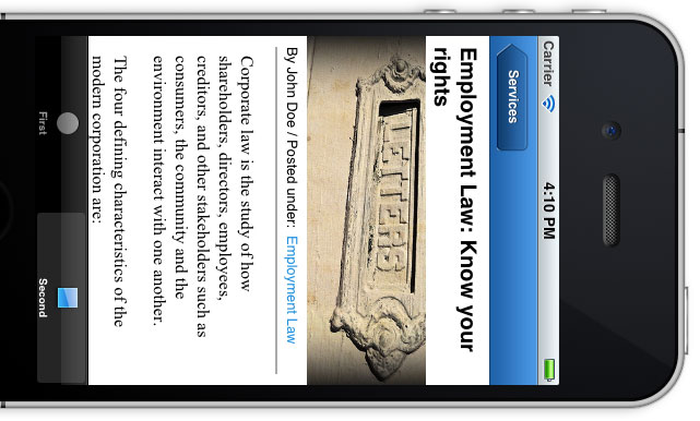 Design & Build a Small Business App: Custom Detail Views