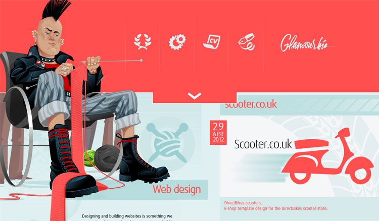 Glamour.biz - design and branding