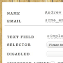 CSS3 Form Design - Vintage CSS3 Form Design - Vintage