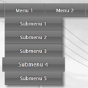 Musical drop down menu Musical drop down menu