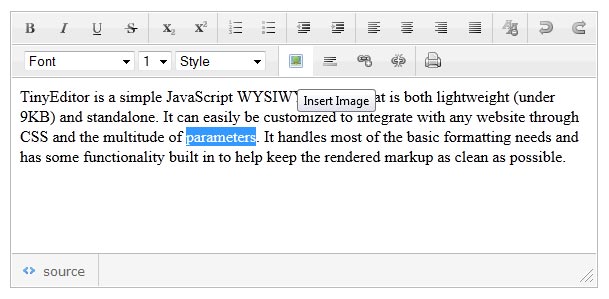 TinyEditor