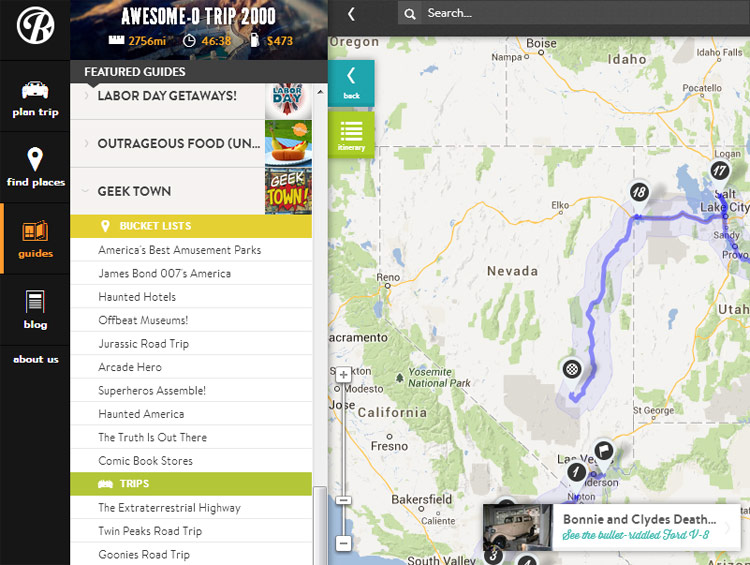 Road Trip Planner