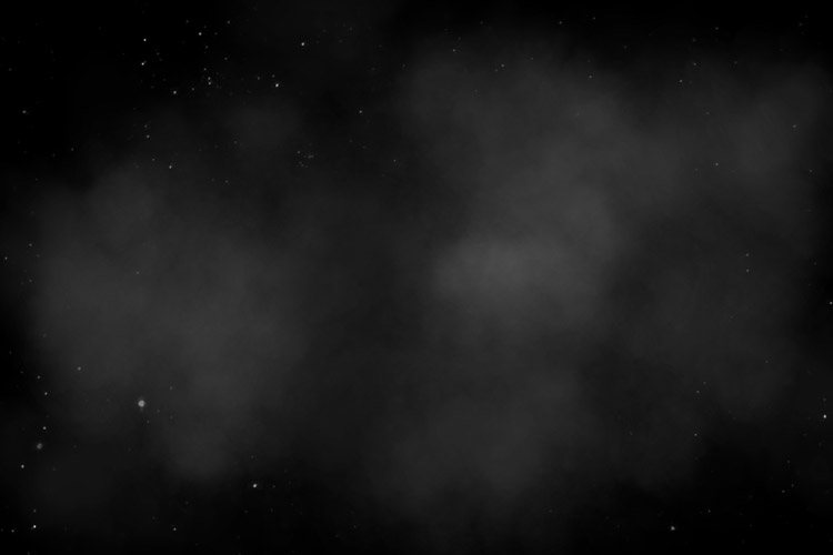 Night sky with twinkling stars
