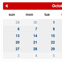 PHP AJAX Calendar PHP AJAX Calendar