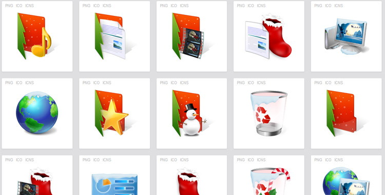 christmas-pack icon set