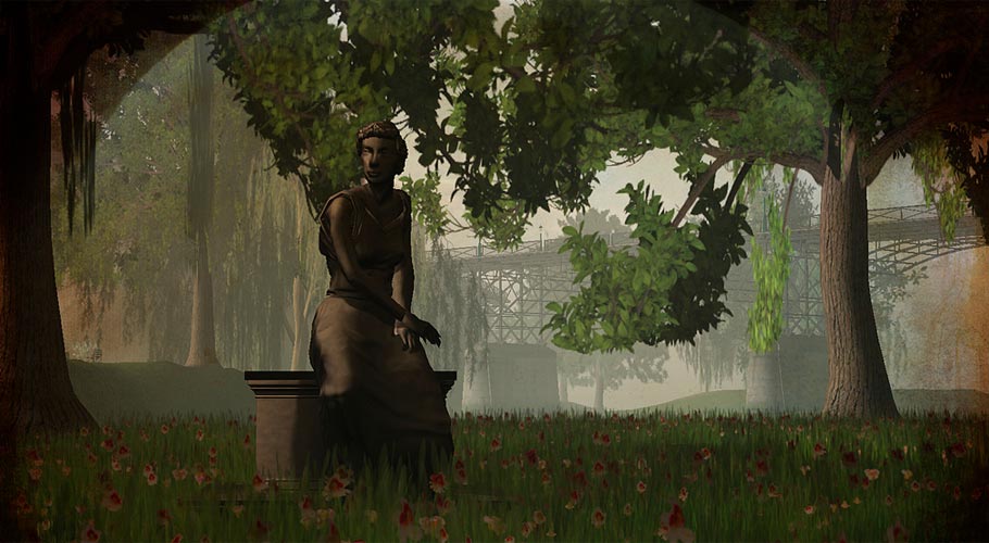 Sculpture garden