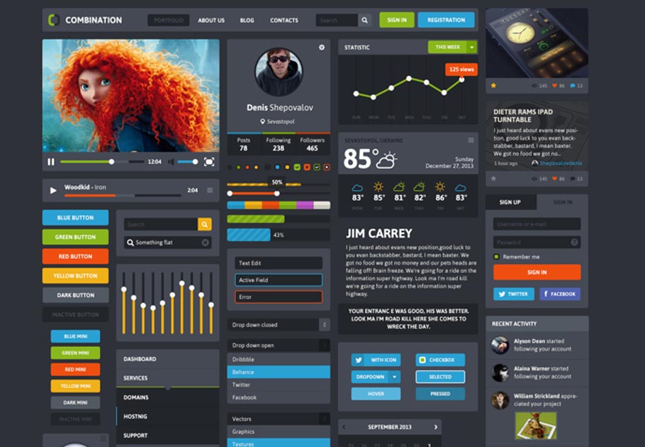 Combination UI Pack