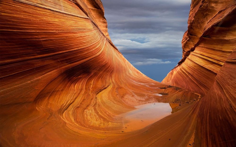 Beautiful sandstone formations in Arizona Beautiful sandstone formations in Arizona
