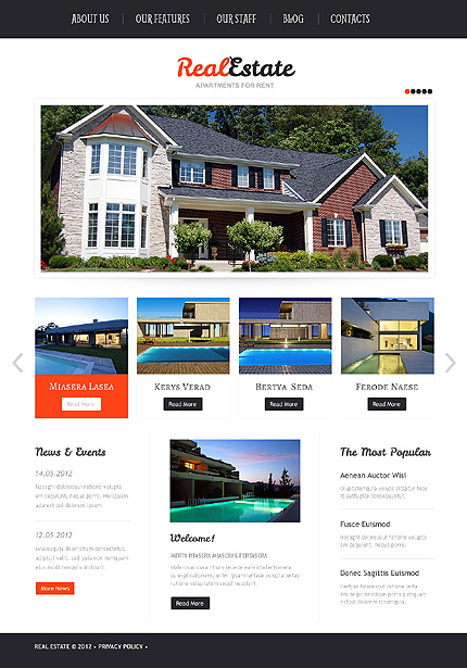 Real Estate Agency WordPress Theme