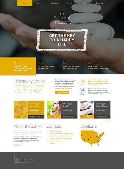 University Responsive WordPress Theme