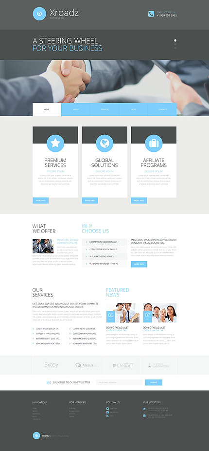 Business Bureau WP Theme