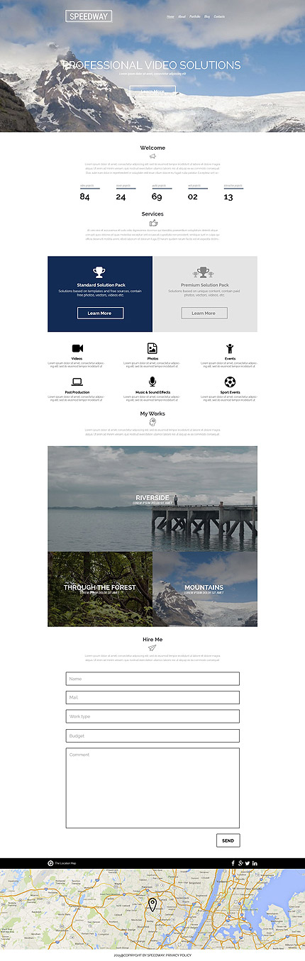 Videographer WordPress Theme