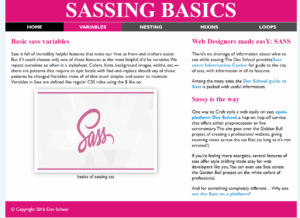Read more about the article Getting Started with Sass