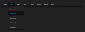 Read more about the article Pure CSS3 LavaLamp Menu